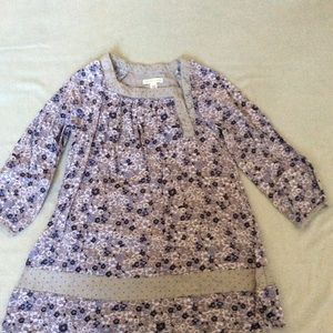 Cotton trapeze dress, Girl’s 3 (90cm)